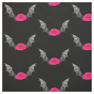 Tela Arte de Gótico Demon Wing con un beso de vampiros