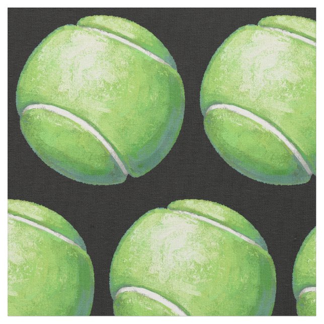 Tela Arte de la pelota de tenis (De cerca)