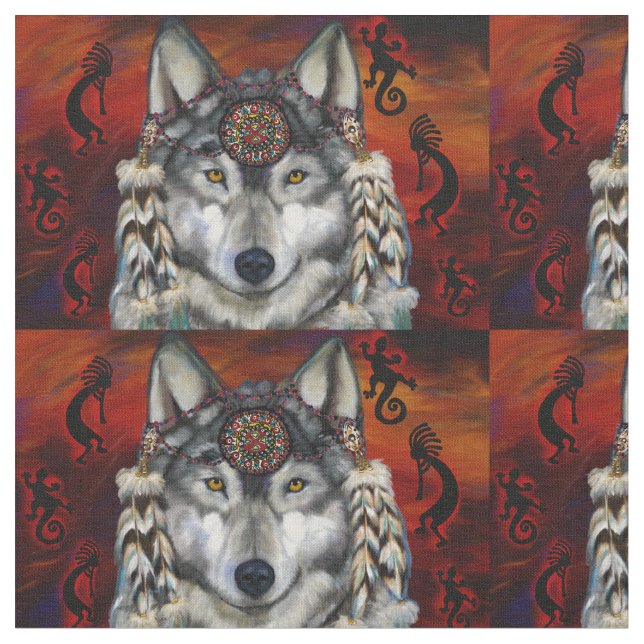 TELA ARTE DE LOBO (De cerca)