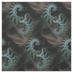 Tela Arte de los Seahorses del fractal