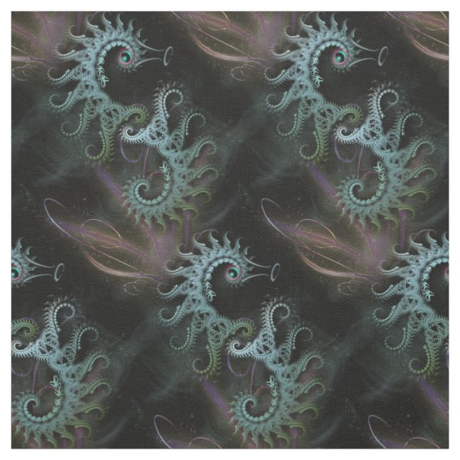 Tela Arte de los Seahorses del fractal (Retal)