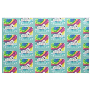 Tela "Arte de niños" de foca infantil