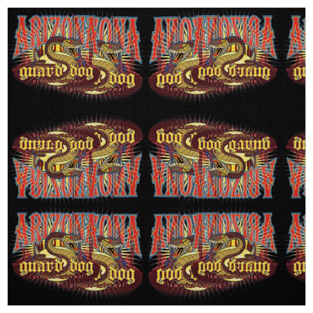 Tela Arte de serpiente de Arizona (Retal)