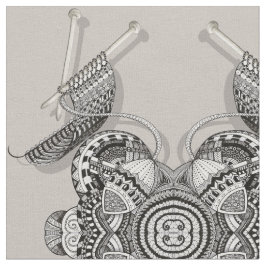 Tela Arte del Doodle del paraíso de los calceteros