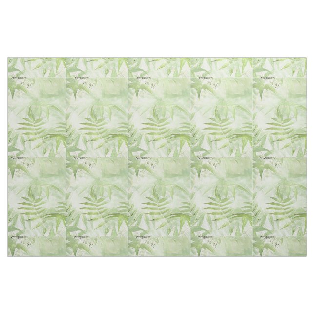 Tela Arte digital de hojas de Spirea ("Cuarto gordo" (fat quarter))