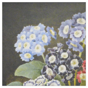 Tela Arte floral botánico de la acuarela de las flores