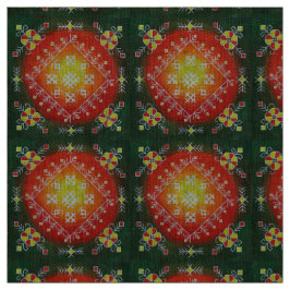 Tela Arte folklórico tradicional de Letonia con símbolo