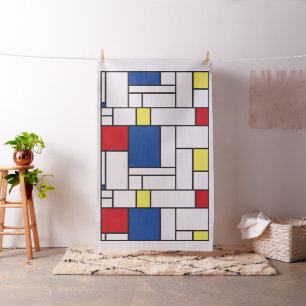 Tela Arte Moderno De Stijl Geométrico Minimalista Mondr