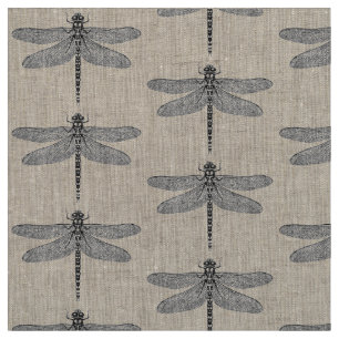 Tela Arte natural del insecto de la libélula