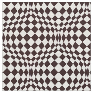 Tela Arte óptico Taffi Blanco y negro