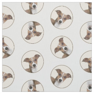 Tela Arte original de perro pintado de grisú italiano