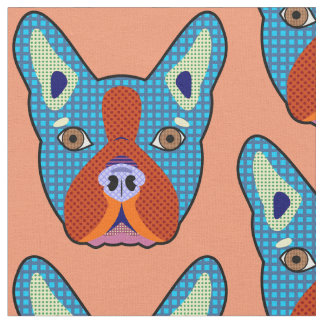 Tela Arte pop de Boston Terrier