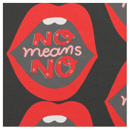 Tela arte pop de labios no significa no consentimiento