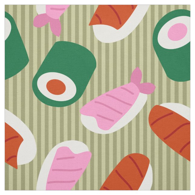 Tela Arte pop del sushi (Retal)