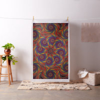 Arte psicodélico del fractal del arco iris del