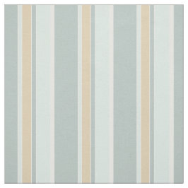 Tela Arte único de franja blanca y verde marino