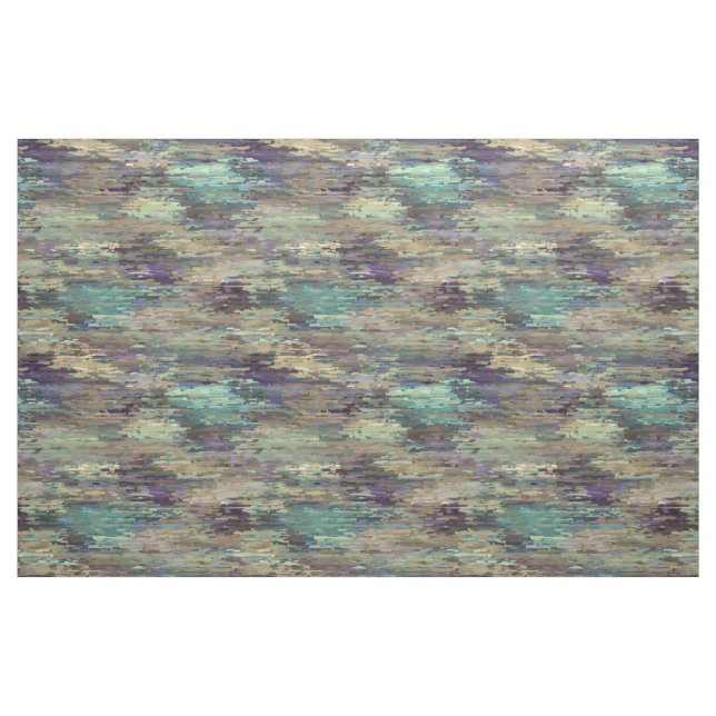 Tela Artes Verde azuladas violeta violeta violeta malva ("Cuarto gordo" (fat quarter))