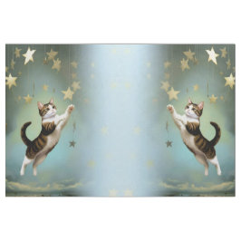 Tela Artistic Fabric Designs Cat