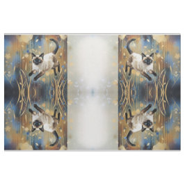 Tela Artistic Fabric Designs Cat