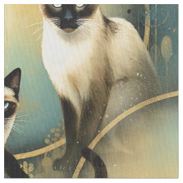 Tela Artistic Fabric Panel Cats
