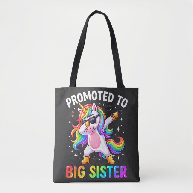 Tela Ascendido a Bolso Tote de Hermana Mayor (Anverso)