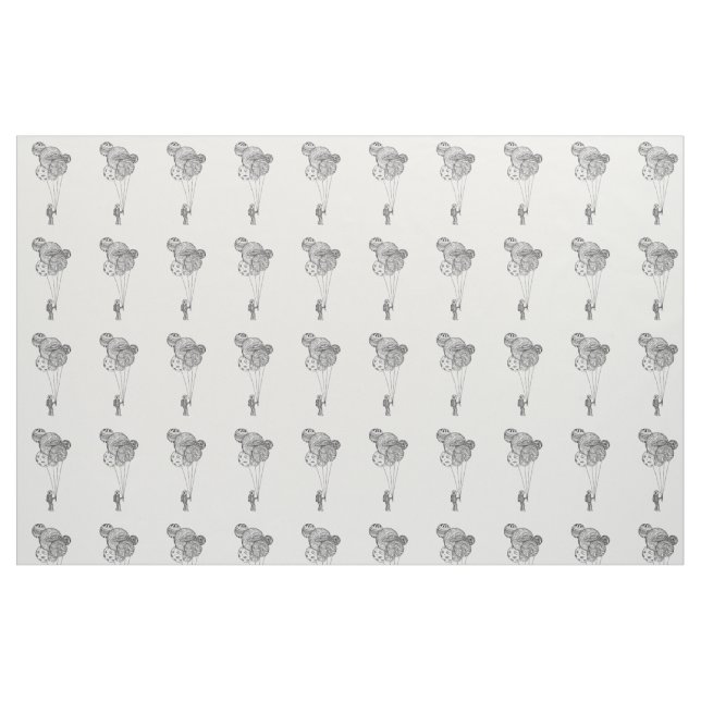 Tela astronauta ("Cuarto gordo" (fat quarter))