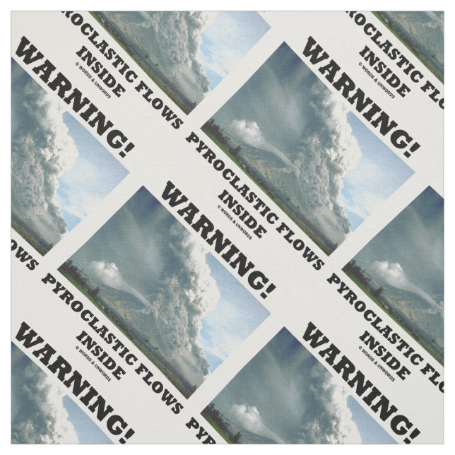 Tela ¡Atención! Flujos piroclásicos dentro del volcán (Retal)