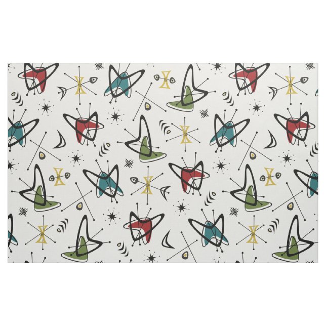 Tela Atomic Boomerang Flashback ©studioxtine ("Cuarto gordo" (fat quarter))