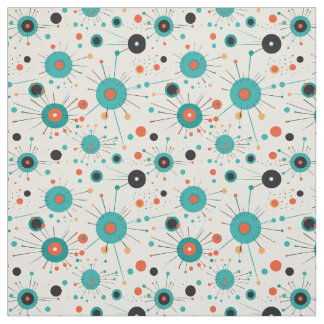 Tela Atómico retro de los años 50