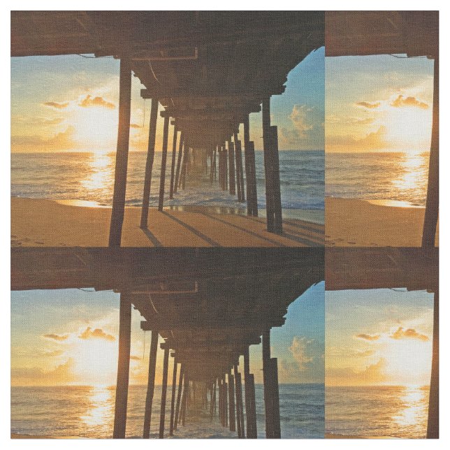 Tela Atracar al amanecer (De cerca)