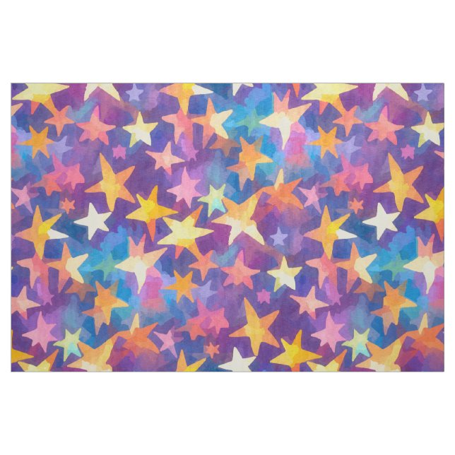 Tela Atrapa una estrella que cae ("Cuarto gordo" (fat quarter))