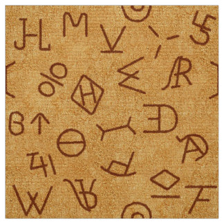 Tela Auténticas marcas de ganado salvaje del oeste