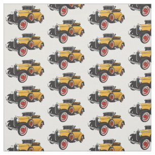 Tela Auto amarillo clásico 1931