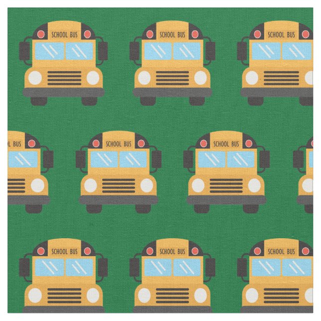 Tela Autobús escolar (De cerca)
