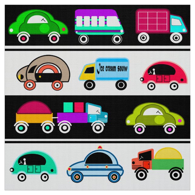 Tela Automóviles para niños (Retal)