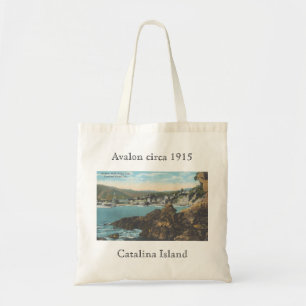 Tela Avalon circa 1915, bolso de la isla de Catalina