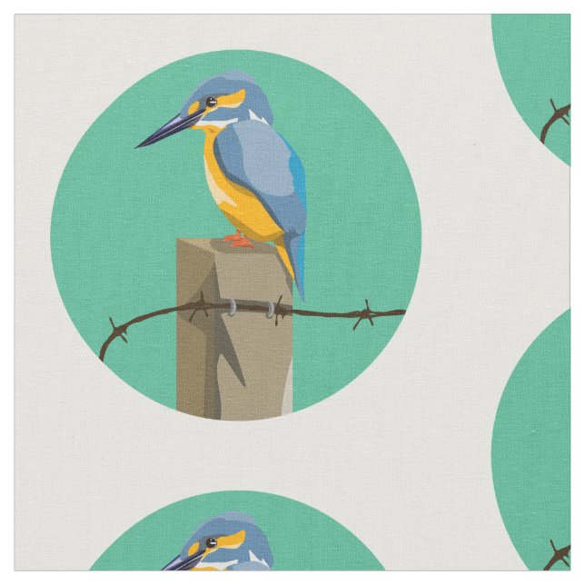 Tela Ave Kingfisher Kotare NZ (De cerca)