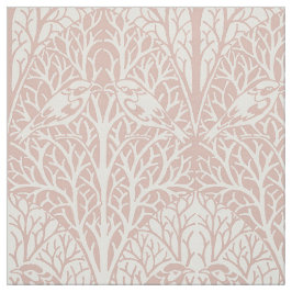 Tela Aves en el matorral, Rubor suave