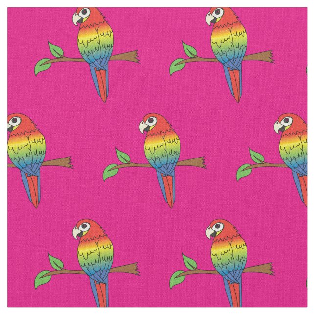 Tela Aves ricas en loros de arcoiris (De cerca)