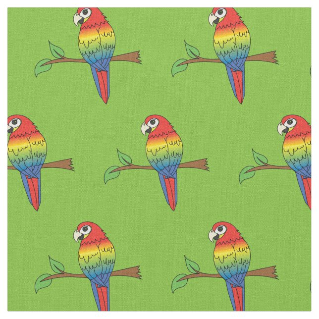 Tela Aves ricas en loros de arcoiris (De cerca)