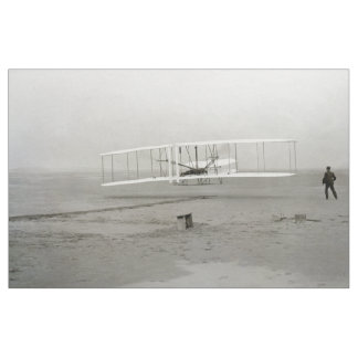 Tela Avión de los Hermanos Wright Primer Vuelo Aviación