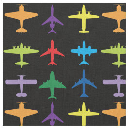 Tela Aviones, fondo del personalizado y tamaño de las b