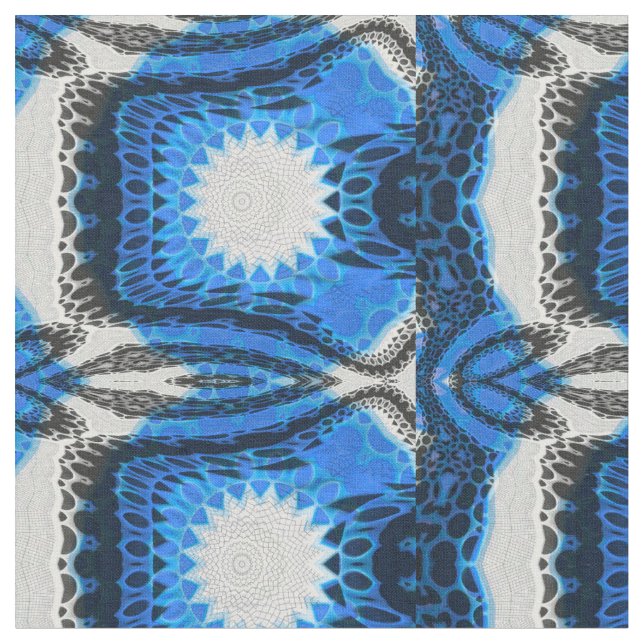 Tela Azul atómico (De cerca)