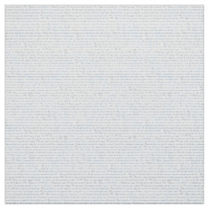Tela azul blanca del texto de Jane Austen