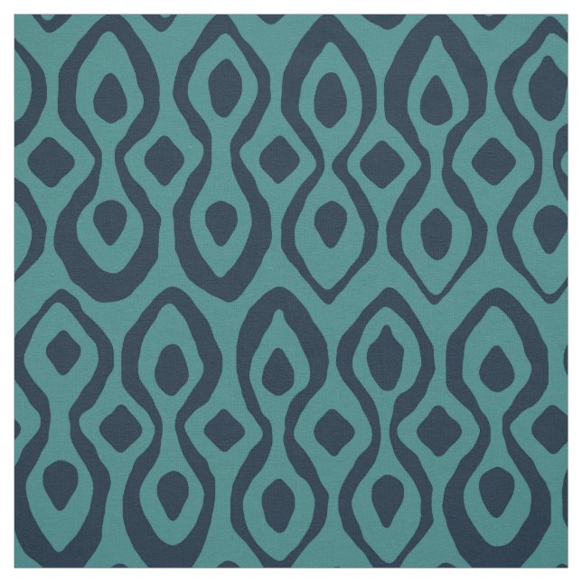 Tela azul brocado (Retal)