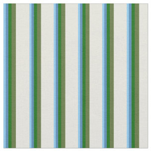 Tela Azul cielo, azul, verde, verde, verde oliva oscuro