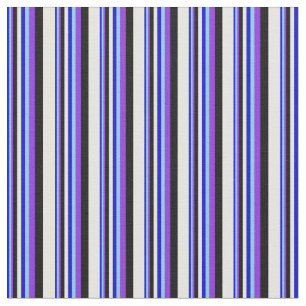 Tela Azul, cielo claro azul, púrpura, negro y crema de