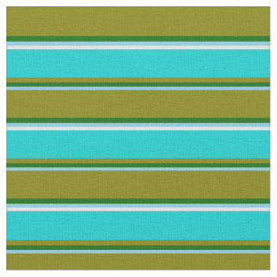 Tela Azul cielo, Verde oscuro, Verde, Turquesa oscuro, 