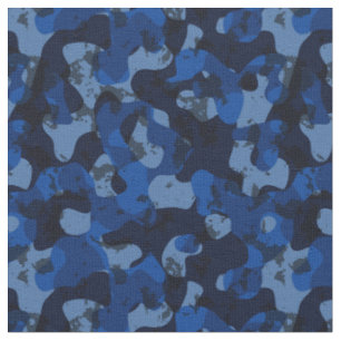 Tela azul claro, azul oscuro, camuflaje azul polvorient