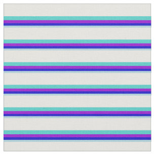 Tela Azul claro, azul, violeta, turquesa y crema de men